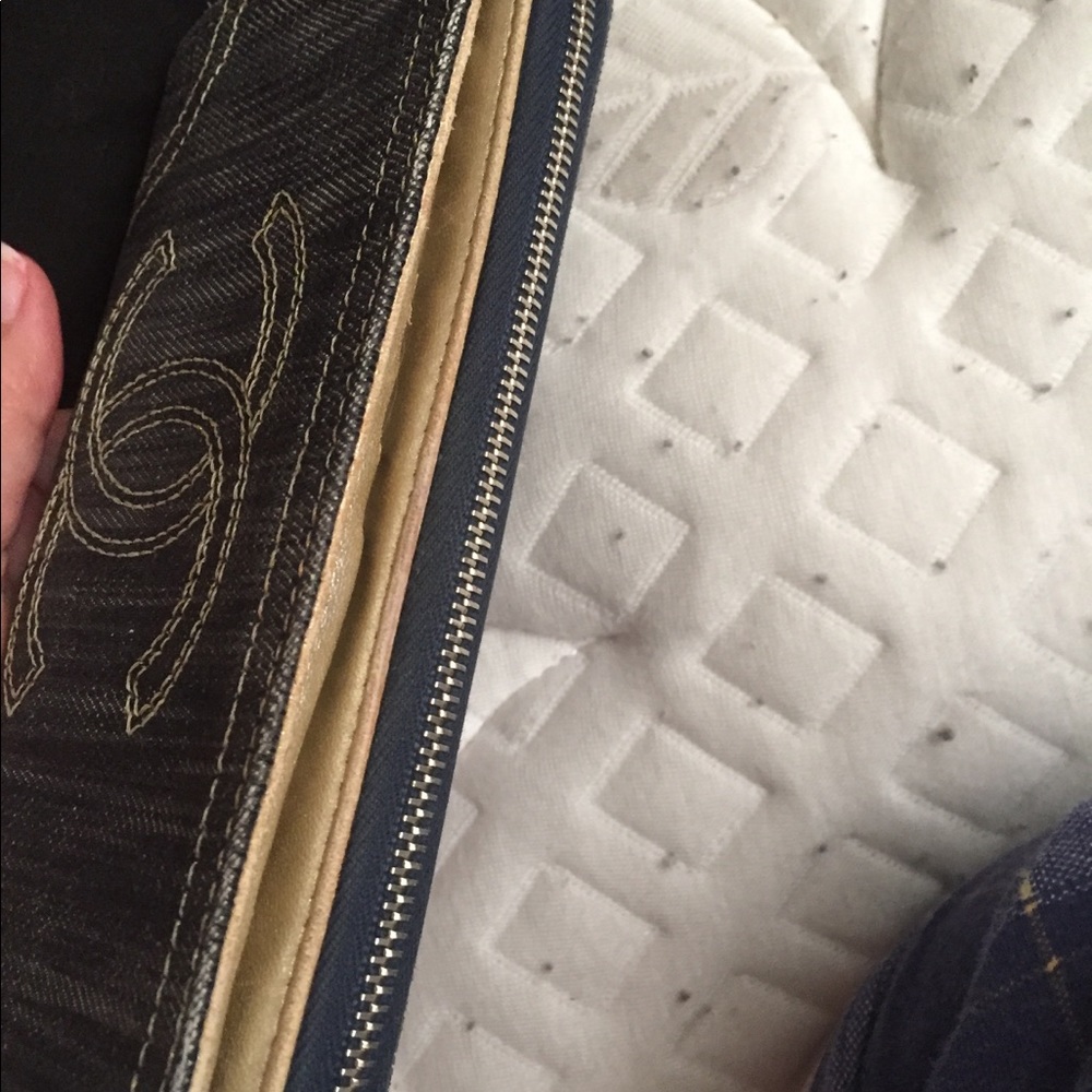 Chanel denim wallet - Picture 6 of 7